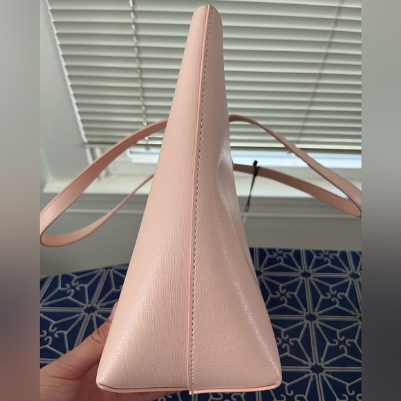 NWT Masur Gavriel Pink Small Zip Tote, fits small laptop - Picture 12 of 13